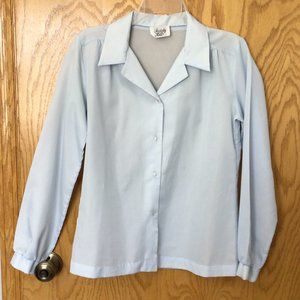 Society Hill - Pastel blue blouse